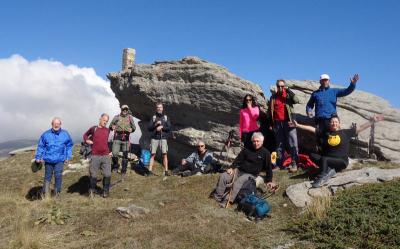 Στην κορυφή Σκληρή Πέτρα «κρέμινακ» με τους Ορειβάτες  Βέροιας