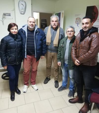 Με κλιμάκιο του ΣΥΡΙΖΑ Ημαθίας συναντήθηκε το Προεδρείο των εργαζομένων του Νοσοκομείου Νάουσας
