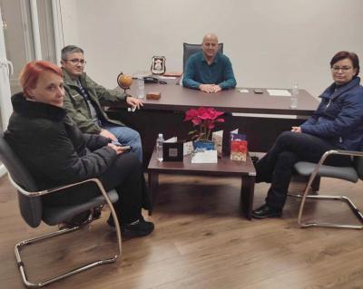 Με εκπροσώπους του Σωματείου εργαζομένων Νοσοκομείου Νάουσας συναντήθηκε ο Βασίλης Κοτίδης