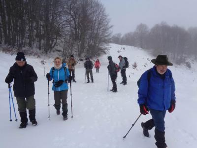 Πορεία στο χιόνι / Χιονοδρομικό 3- 5 Πηγάδια με τους Ορειβάτες Βέροιας