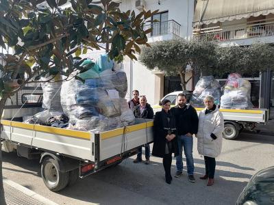 Αποστολή της ανθρωπιστικής βοήθειας από την Σκύδρα για τις σεισμόπληκτες περιοχές Τουρκίας και Συρίας