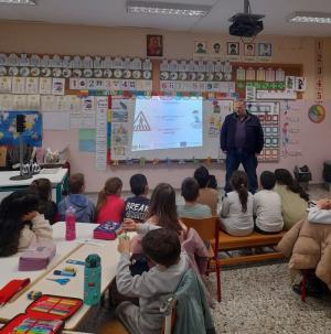 Δράση Ενημέρωσης για την κυκλοφοριακή αγωγή στο 2ο Δημοτικό Σχολείο Μακροχωρίου