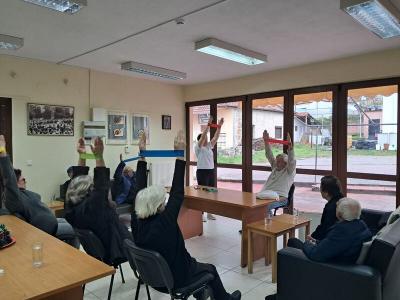 Δράση στο ΚΗΦΗ Ριζωμάτων για τη βελτίωση της ισορροπίας και την εκτέλεση καθημερινών δραστηριοτήτων