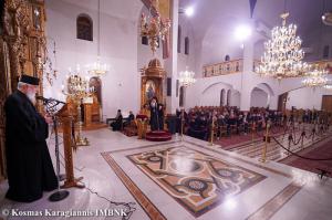 Αναστάσιμος Εσπερινός και ομιλία από τον π. Νίκωνα Αγιορείτη στη Νάουσα