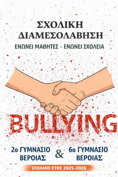 Σχολική Διαμεσολάβηση: Μια δημιουργική συνεργασία μεταξύ του 2ου και 6ου Γυμνασίου Βέροιας