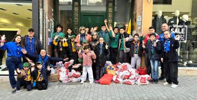 Έμπρακτη Αλληλεγγύη από το 5ο Σύστημα Προσκόπων Βέροιας