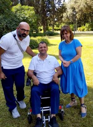 Στην Πρόεδρο της Δημοκρατίας ο Δημήτρης Ζησίδης του "Εν Σώματι Υγιεί" Βέροιας