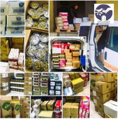 Διανομή τροφίμων στις ωφελούμενες οικογένειες του Κοινωνικού Παντοπωλείου Αλεξάνδρειας