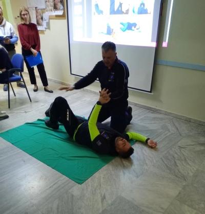 Επιτυχημένη ενημερωτική δράση για την πρόληψη και αντιμετώπιση εκτάκτων περιστατικών στο σπίτι