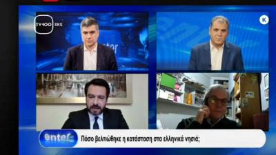 Ο Τάσος Μπαρτζώκας στην TV100 για το μεταναστευτικό και το έργο των ανδρών και γυναικών του Λιμενικού