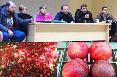 Γενική Συνέλευση του Αγροτικού Συλλόγου Ημαθίας και διαμαρτυρία στο γραφείο του Γεωργαντά στο Κιλκίς
