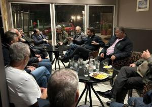 Τα χωριά Πρασινάδα, Πλάτανο και Κλειδί επισκέφθηκε ο Τάσος Μπαρτζώκας