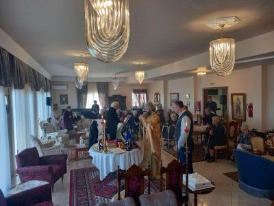 Θεία Λειτουργία και Μνημόσυνο στο Γηροκομείο Βέροιας
