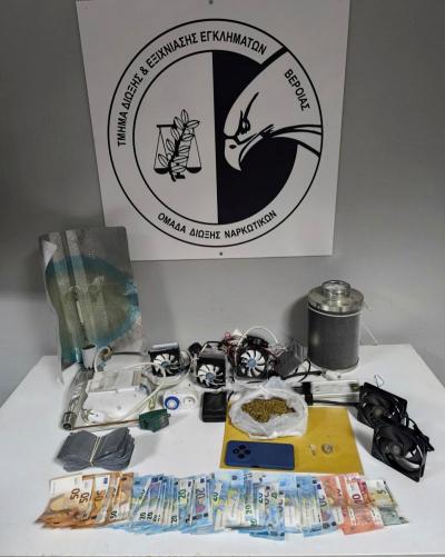 Συνελήφθη ένα άτομο στην Ημαθία για διακίνηση και κατοχή ναρκωτικών ουσιών
