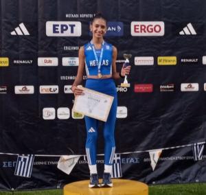 Δεύτερη θέση η Ευγενία Πατσαλά του "Βικέλα" Βέροιας στον Δημοκρίτειο δρόμο της Ξάνθης