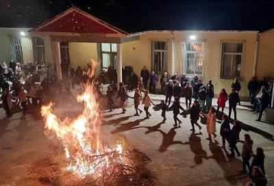 Ξέφρενο αποκριάτικο γλέντι στο Δάσκιο (φωτό+vid)