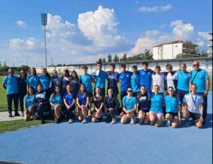 Δεκατέσσερα μετάλλια οι νεαροί του "ΟΚΑ Βικέλα" Βέροιας στο Διασυλλογικό Κ-18