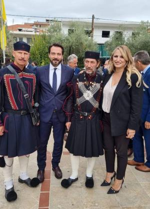 Ο Τάσος Μπαρτζώκας εκπρόσωπος της Βουλής των Ελλήνων στους εορτασμούς για την απελευθέρωση της Αλεξάνδρειας