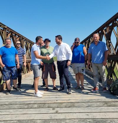 Τάσος Μπαρτζώκας: Μία  υπόσχεση που έγινε πράξη! Η γέφυρα του Παλαιού Προδρόμου παραδίδεται αύριο στην κυκλοφορία!