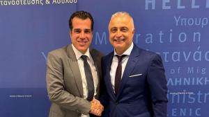 Συνάντηση Τσαβδαρίδη με Πλεύρη για χρηματοδοτήσεις έργων αποχέτευσης στα χωριά Αγία Βαρβάρα, Ασώματα και Άμμο.