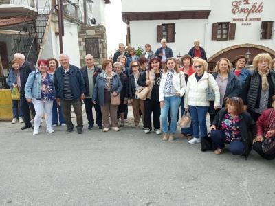 Μονοήμερη εκδρομή των ΚΑΠΗ Δήμου Νάουσας στο Πήλιο και τον Βόλο