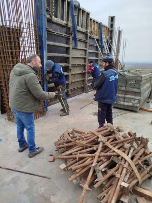 Συναντήσεις με οικοδόμους στην Ημαθία είχε αντιπροσωπεία της Ομοσπονδίας τους