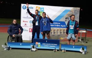 Τρεις φορές "χρυσός" ο Νίκος Τουλίκας στους Πανελλήνιους αγώνες ΑμεΑ!