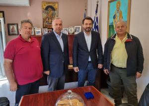 Στη Θάσο ο Τάσος Μπαρτζώκας στα πλαίσια στήριξης της ΝΔ της υποψηφιότητας του Χρήστου Μέτιου