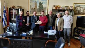 Συνάντηση του Δημάρχου Βέροιας με τον Θεόδωρο Καράογλου