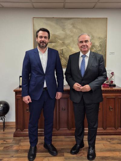 Πρωτοβουλία Τάσου Μπαρτζώκα για το Τελωνείο της Κουλούρας - Συνάντηση με τον Αν. Υπουργό Εθνικής Οικονομίας για τη συνέχιση του έργου.