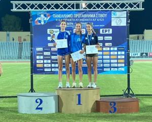 Πανελλήνιο Πρωτάθλημα: Αργυρό μετάλλιο η Ευγενία Πατσαλά το ΟΚΑ "Βικέλας" Βέροιας