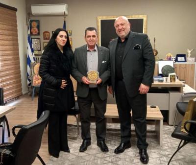 Εθιμοτυπική συνάντηση με τον Αντιπεριφερειάρχη Ημαθίας
