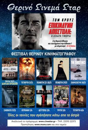 Ποιες ταινίες μπορείτε να δείτε στον κινηματογράφο "Σταρ" στη Βέροια