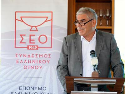 Παρουσίαση των προτεραιοτήτων του Συνδέσμου Ελληνικού Οίνου από τον νεοκλεγέντα Πρόεδρο, Στέλλιο Μπουτάρη