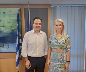 Καινοτομία παντού! Συνάντηση με τον Υπουργό Ψηφιακής Διακυβέρνησης η Λίνα Τουπεκτσή