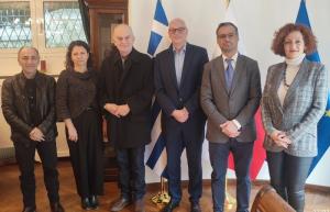 Συνάντηση της Ένωσης Συντακτών Επαρχιακού Τύπου με τον Πρέσβη της Πολωνίας