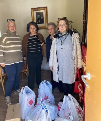 Ο Ερυθρός Σταυρός Βέροιας συγκέντρωσε τρόφιμα κα τα παρέδωσε στον Όμιλο Προστασίας Παιδιού