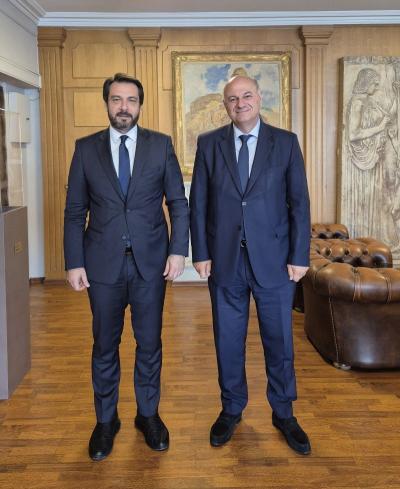 Ο Τάσος Μπαρτζώκας στον Υπουργό Αγροτικής Ανάπτυξης για πληρωμές Αγροτών και Κτηνοτρόφων