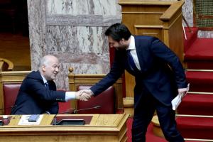 Με ευρεία πλειοψηφία υπερψηφίστηκε το νομοσχέδιο του Υπ. Δικαιοσύνης με εισηγητή τον Τάσο Μπαρτζώκα.