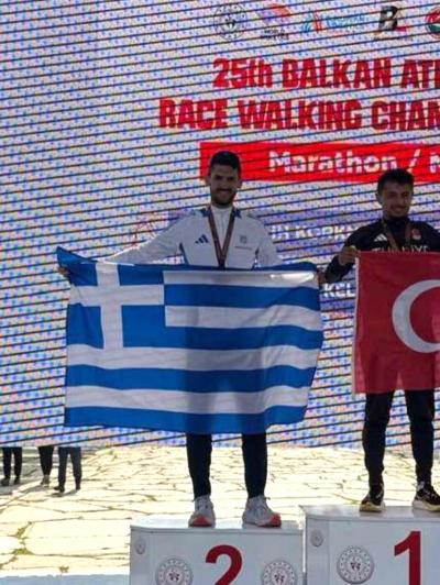 Δεύτερος βαλκανιονίκης ο Γιώργος Κελεπούρης στον Μαραθώνιο του Βάδην