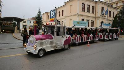 Δήμος Βέροιας: Προσωρινή αναστολή λειτουργίας του Χριστουγεννιάτικου Τρένου