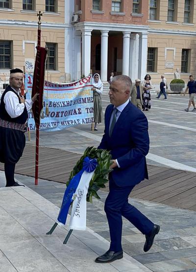 Λαζ. Τσαβδαρίδης: Όσο ζει η μνήμη μέσα μας, δεν θα υπάρχουν ποτέ χαμένες πατρίδες.