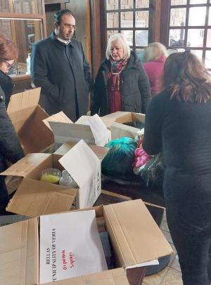 Η Βέροια σε μία ανθρώπινη αλυσίδα βοήθειας στους σεισμόπληκτους της Τουρκίας και Συρίας