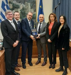 Με αντιπροσωπεία Τσέχων Βουλευτών συζήτησε ο Λάζαρος Τσαβδαρίδης τις ελληνικές θέσεις για το μεταναστευτικό ζήτημα