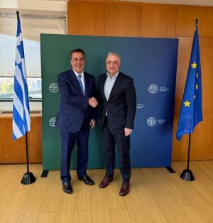 Όρια Οικισμών, Πράσινο Ταμείο για τους Δήμους και μείωση κόστους του αγροτικού ρεύματος, στην ατζέντα της συζήτησης του Υπουργού Περιβάλλοντος και Ενέργειας με τον Υφυπουργό Ανάπτυξης