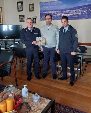 Επίσκεψη του νέου Γενικού Περιφερειακού Αστυνομικού Διευθυντή Κεντρικής Μακεδονίας στον Δήμαρχο Βέροιας