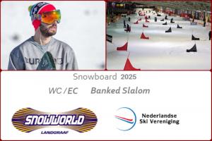 Στο Παγκόσμιο Κύπελλο Para Snowboard o Κωνσταντίνος Πετράκης