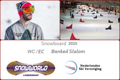 Στο Παγκόσμιο Κύπελλο Para Snowboard o Κωνσταντίνος Πετράκης