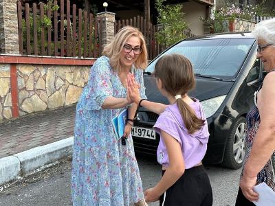 Στέλλα Αραμπατζή: Να πάμε να ψηφίσουμε ΟΛΟΙ την Κυριακή!