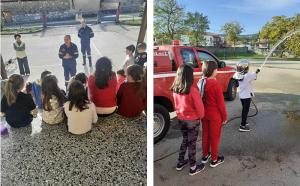 Οι μαθητές του Δημοτικού Σχολείου Αγίας Βαρβάρας ενημερώθηκαν για την αντιμετώπιση εκτάκτων αναγκών